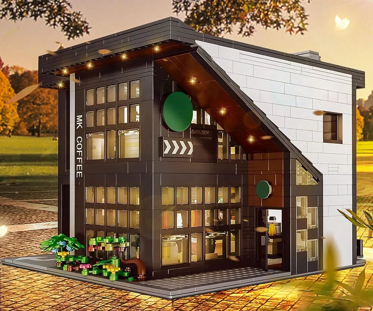 لگو ساختنی مولد کینگ 16036 کافی شاپ Coffee House