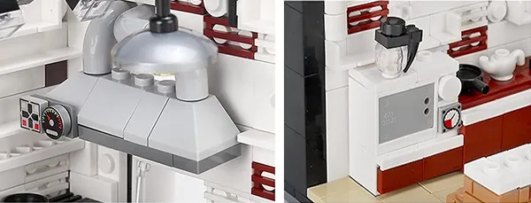 لگو مولد کینگ 16042 کافه رستوران The Bar