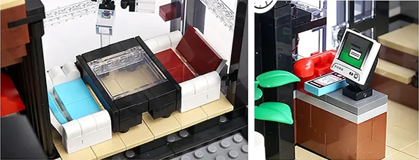 لگو مولد کینگ 16042 کافه رستوران The Bar