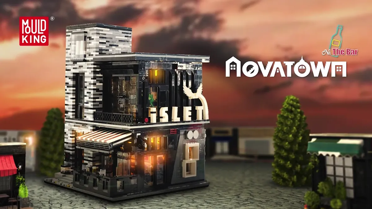 لگو مولد کینگ 16042 کافه رستوران The Bar