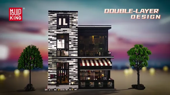 لگو مولد کینگ 16042 کافه رستوران The Bar