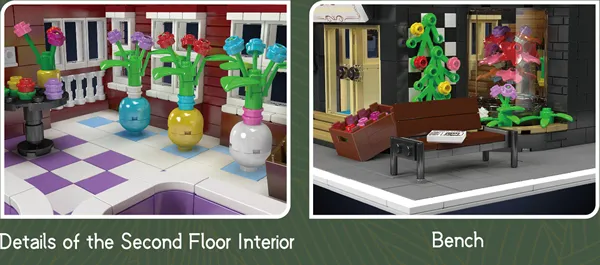 ساختنی مولد کینگ 16056 گل فروشی Flower Shop