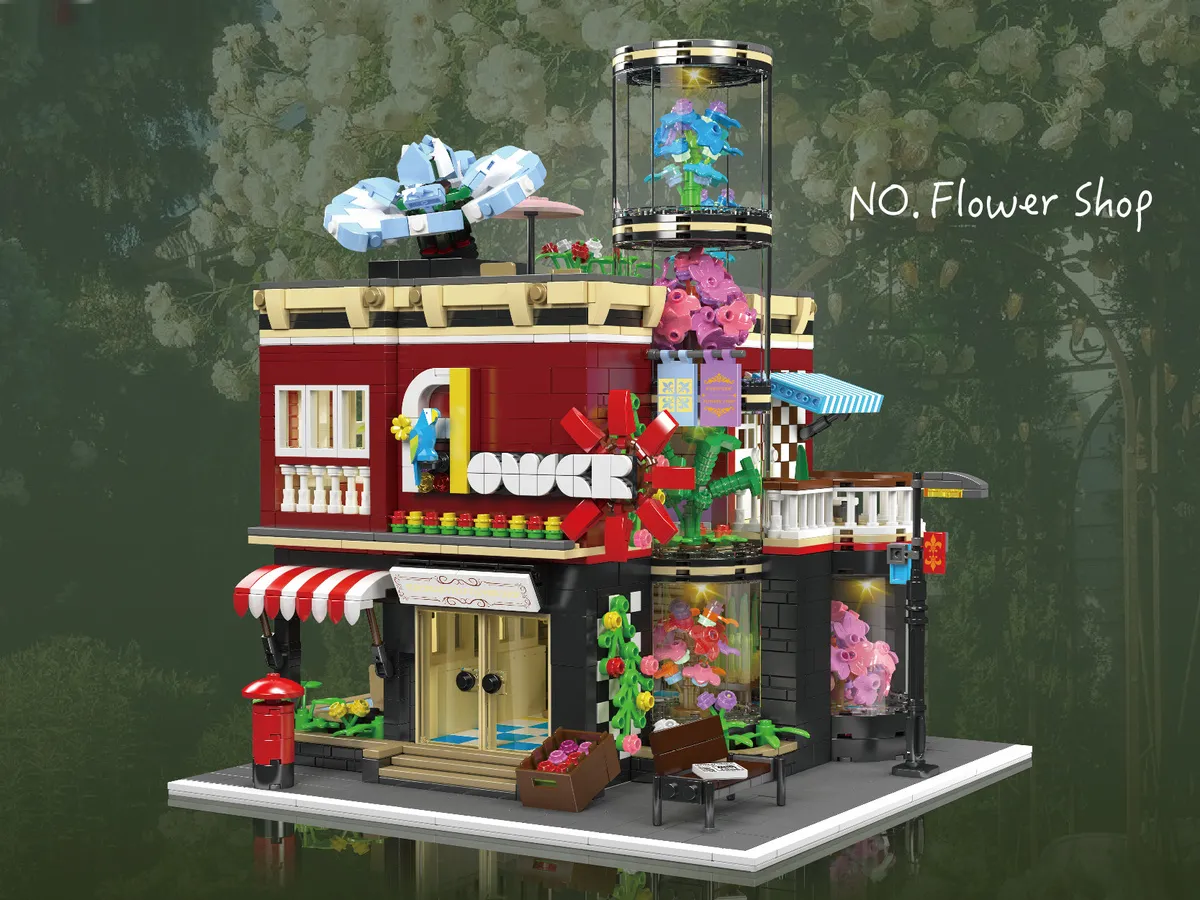 ساختنی مولد کینگ 16056 گل فروشی Flower Shop