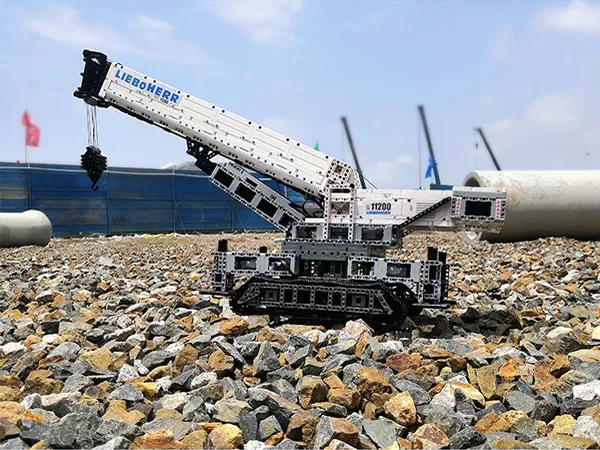 لگو مولد کینگ 17002 جرثقیل خزنده Crawler Crane کنترلی