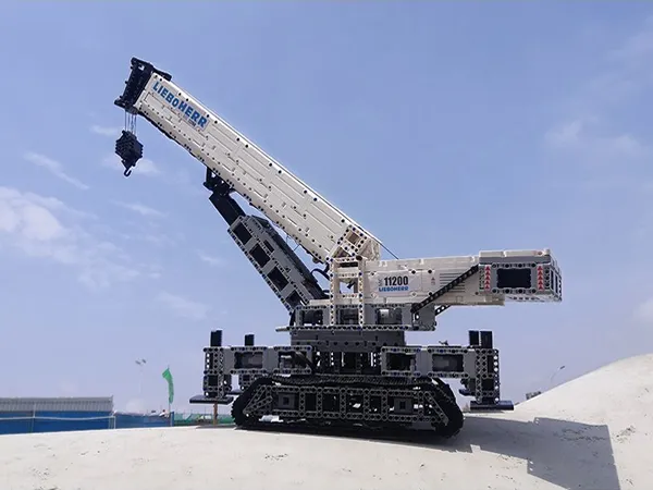 لگو مولد کینگ 17002 جرثقیل خزنده Crawler Crane کنترلی