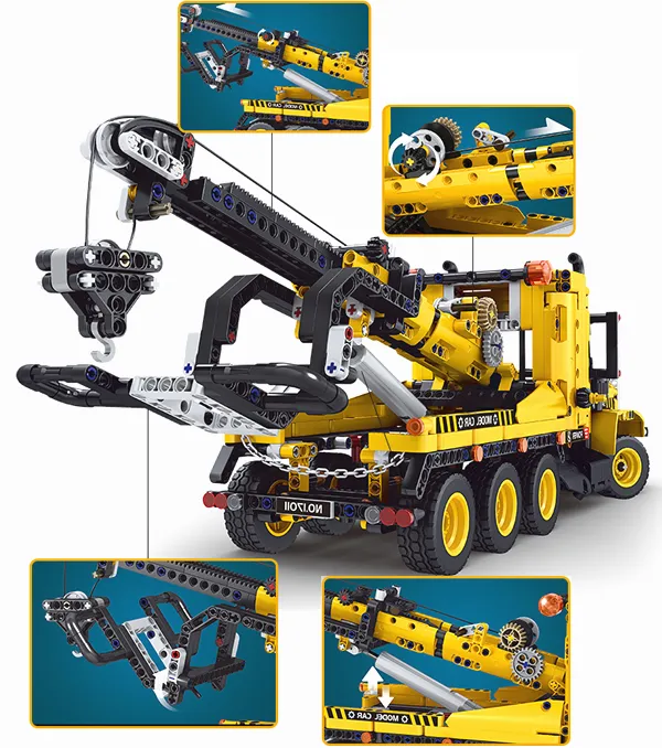 لگو مولدکینگ 17011 ماشین جرثقیل یدک کش Tow Truck
