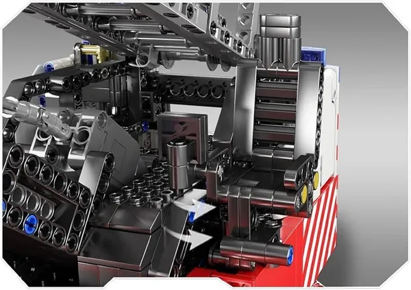 لگو مولد کینگ 17022 ماشین آتش نشانی Fire Engine کنترلی