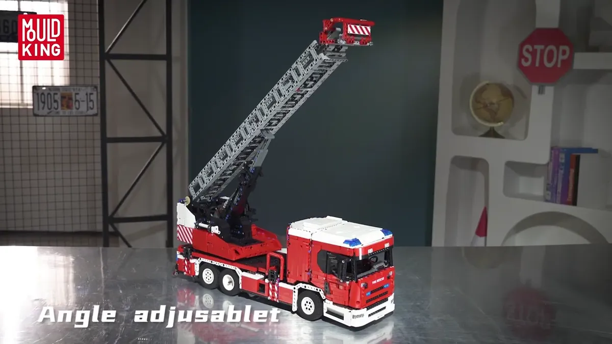 لگو مولد کینگ 17022 ماشین آتش نشانی Fire Engine کنترلی