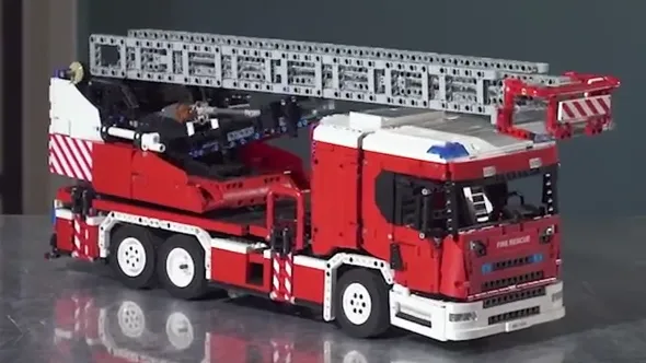 لگو مولد کینگ 17022 ماشین آتش نشانی Fire Engine کنترلی