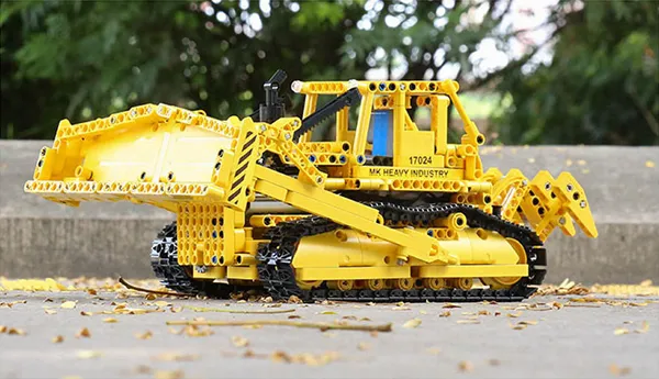 لگو مولد کینگ 17024 ماشین بولدوزر D8K Bulldozer کنترلی