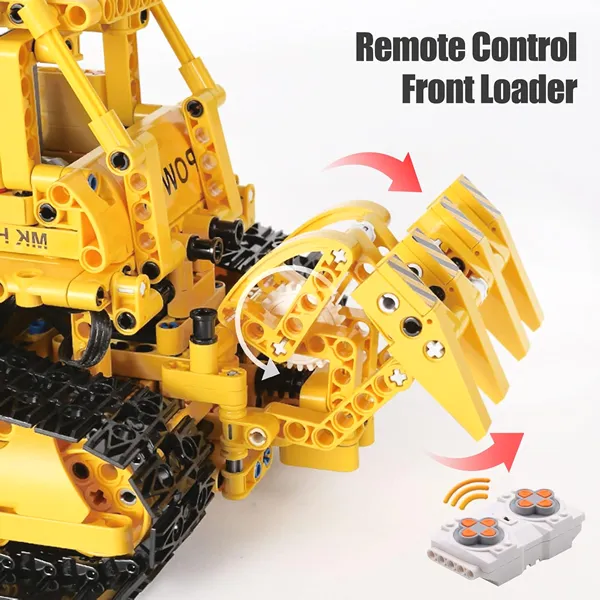 لگو مولد کینگ 17024 ماشین بولدوزر D8K Bulldozer کنترلی