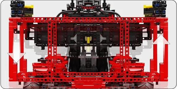 لگو مولد کینگ 17030 ماشین حمل کانتینر Container Truck کنترلی