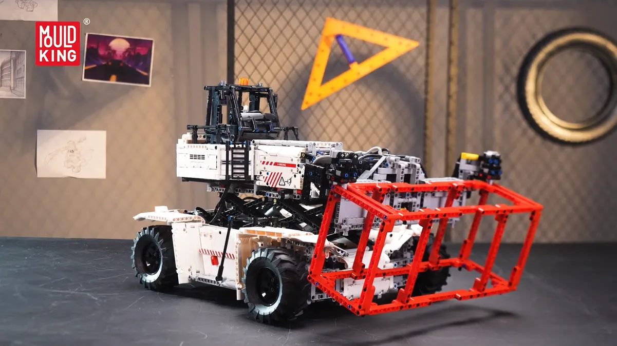 لگو مولد کینگ 17030 ماشین حمل کانتینر Container Truck کنترلی