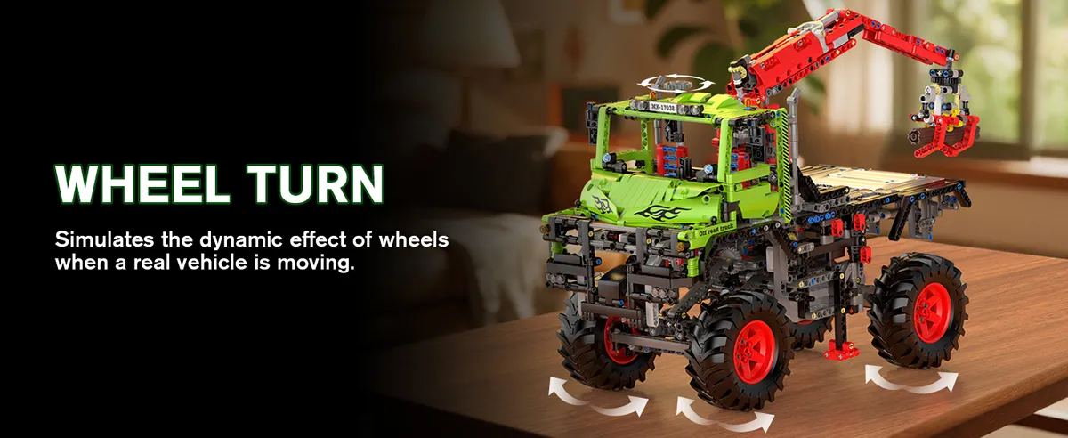 لگو مولد کینگ 17038 ماشین کامیون ALL-Terrain Truck کنترلی 