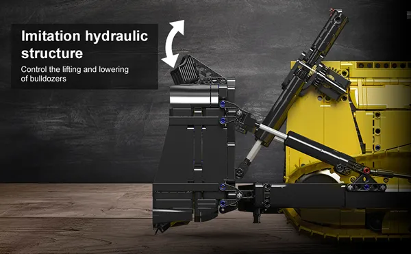 لگو مولدکینگ 17049 ماشین بولدوزر Liebherr PR766 Bulldozer کنترلی