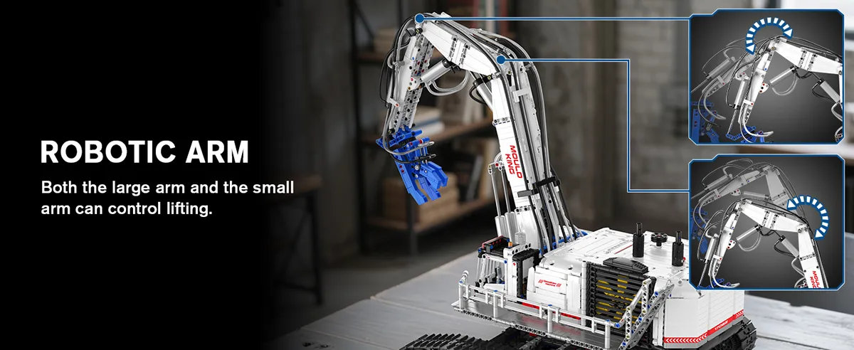 لگو مولد کینگ 17062 ماشین بیل مکانیکی Demolition کنترلی