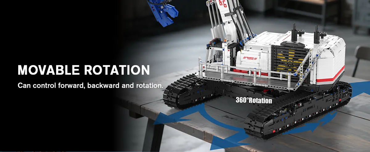 لگو مولد کینگ 17062 ماشین بیل مکانیکی Demolition کنترلی