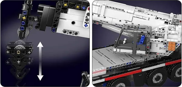 لگو مولد کینگ 17075 ماشین کامیون جرثقیل TM Crane کنترلی