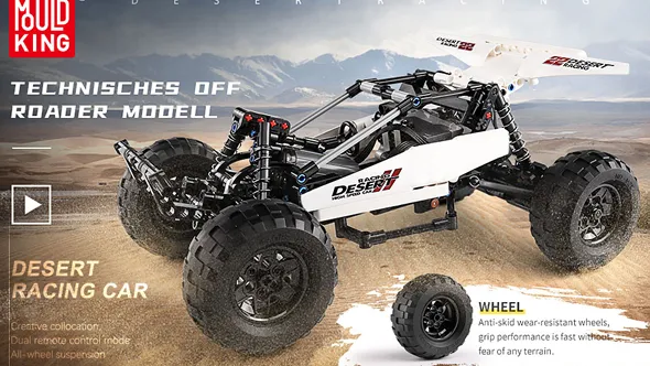 لگو مولد کینگ 18001 ماشین آفرود Desert Racing کنترلی
