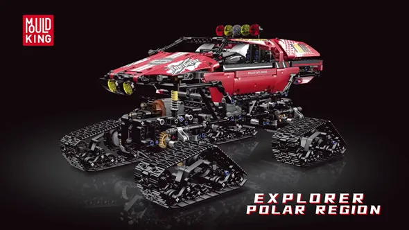 لگو مولدکینگ 18010 ماشین آفرود Explorer Polar Region ریموت دار