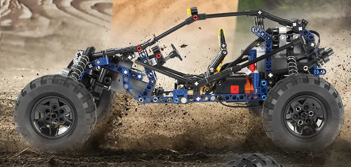 لگو مولدکینگ 18018 ماشین آفرود Lighting Racing Car ریموت دار