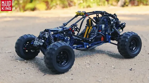 لگو مولدکینگ 18018 ماشین آفرود Lighting Racing Car ریموت دار