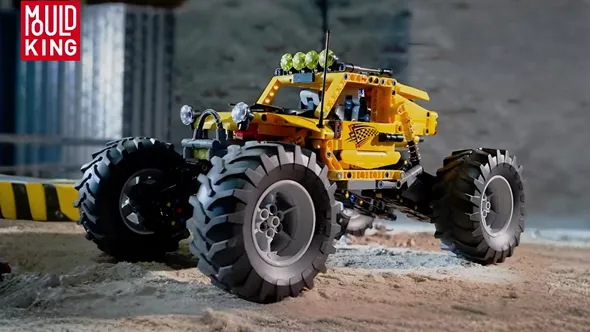 لگو مولدکینگ 18021 ماشین آفرود Monster Climbing Vehicle ریموت دار