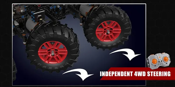 لگو مولدکینگ 18030 ماشین آفرود Red Firefox Climb Car