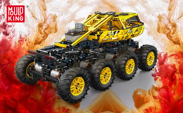 لگو مولدکینگ 18031 ماشین آفرود Yellow Firefox Climb Car