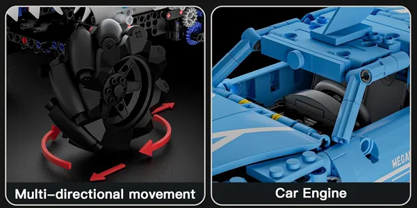 لگو مولدکینگ 18032 ماشین آفرود Megalodon Monster Truck