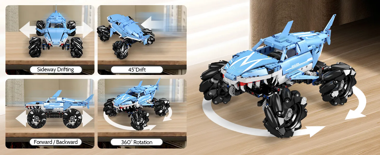 لگو مولدکینگ 18032 ماشین آفرود Megalodon Monster Truck