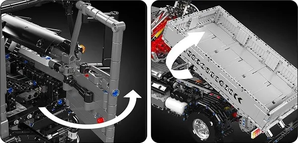 لگو مولدکینگ 19016 ماشین کامیون جرثقیل Truck Mounted Crane کنترلی