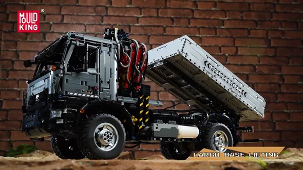 لگو مولدکینگ 19016 ماشین کامیون جرثقیل Truck Mounted Crane کنترلی