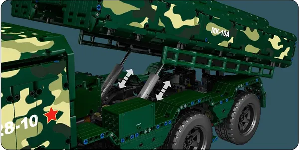 لگو مولد کینگ 20008 موشک کروز Cruise Missile کنترلی