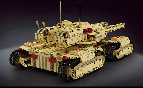 لگو مولدکینگ 20011S ماشین تانک MK-II Tank ریموت دار