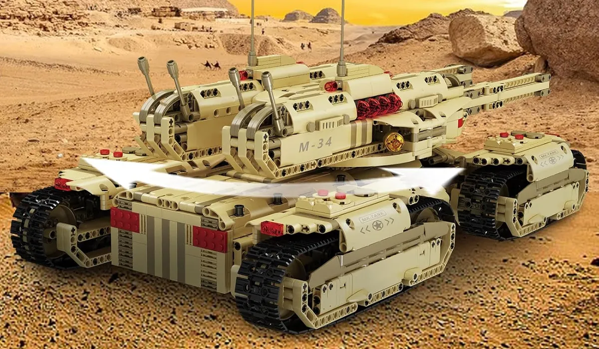لگو مولدکینگ 20011S ماشین تانک MK-II Tank ریموت دار