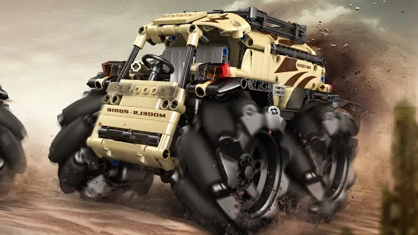لگو مولدکینگ 20016 ماشین آفرود ATV desert ریموت دار
