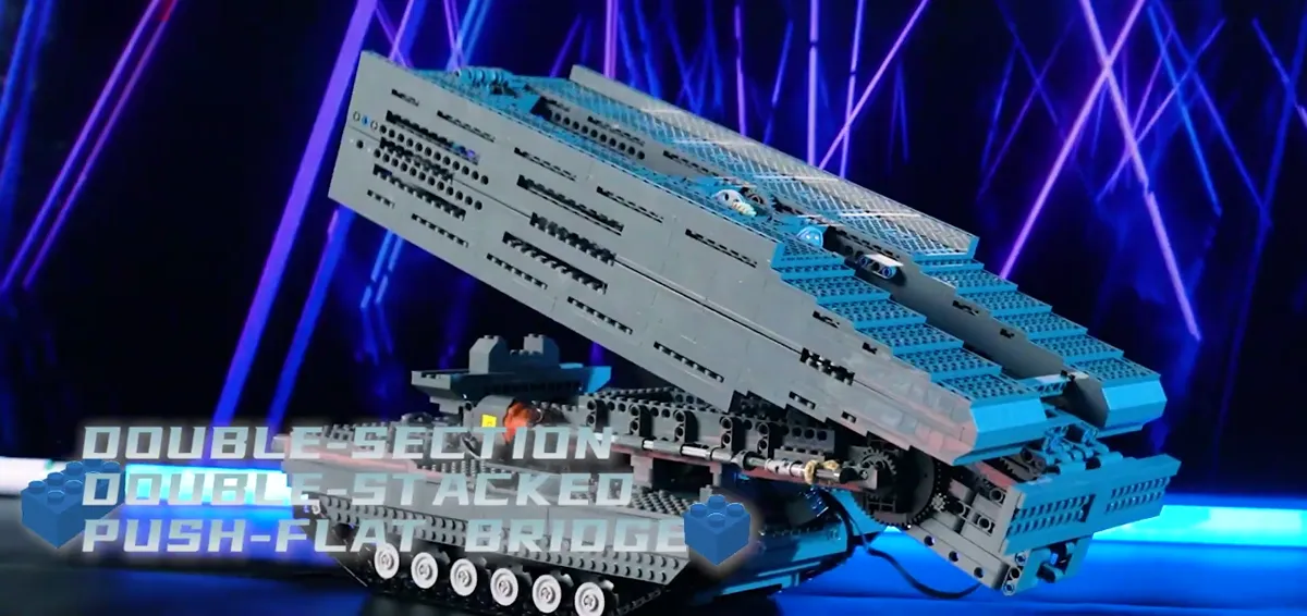 لگو مولد کینگ 20029 ماشین پل ساز Bridge Laying Vehicle کنترلی