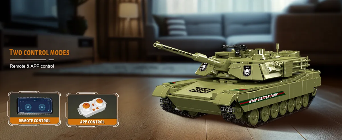 لگو مولد کینگ 20033 ماشین تانک M1A2 کنترلی