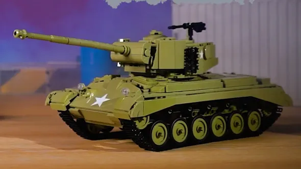 لگو مولد کینگ 20035 ماشین تانک M26 Pershing Tank کنترلی