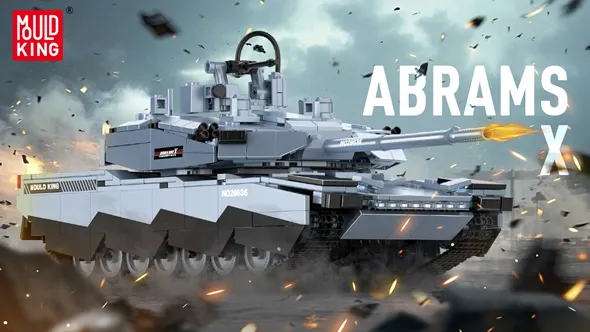 لگو مولد کینگ 20036 ماشین تانک ABRAMS-X Tank کنترلی