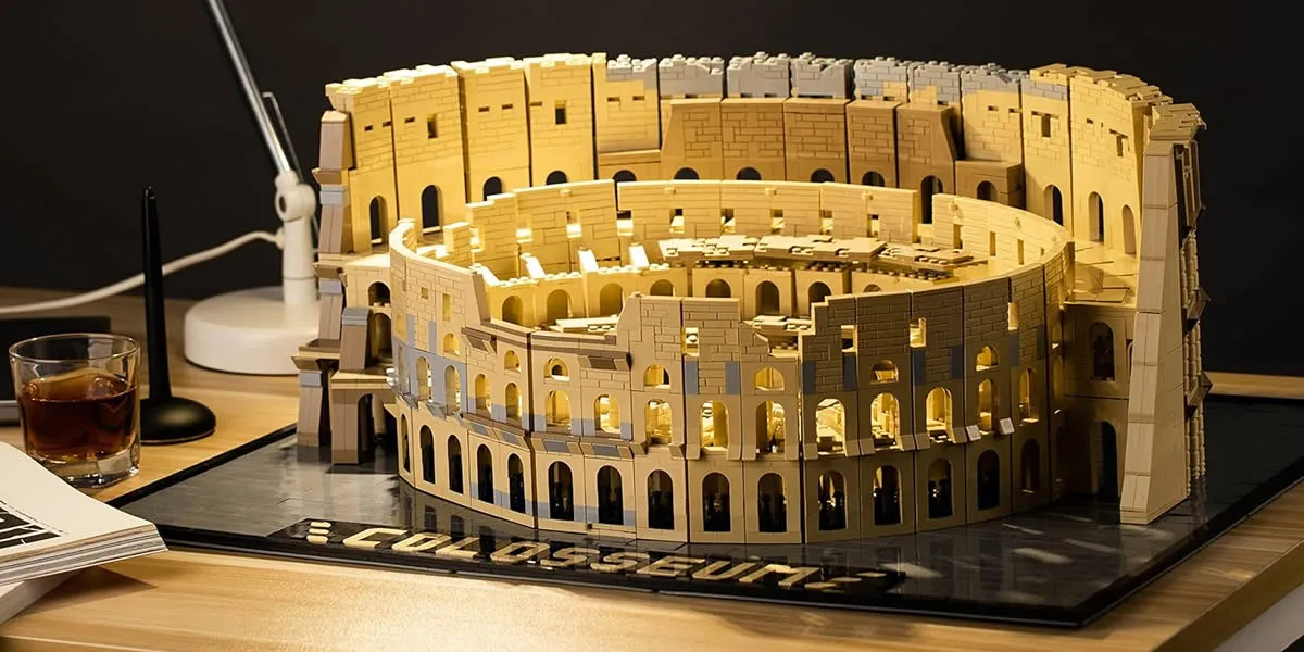 لگو مولدکینگ 22002 بنای تاریخی روم باستان Colosseum