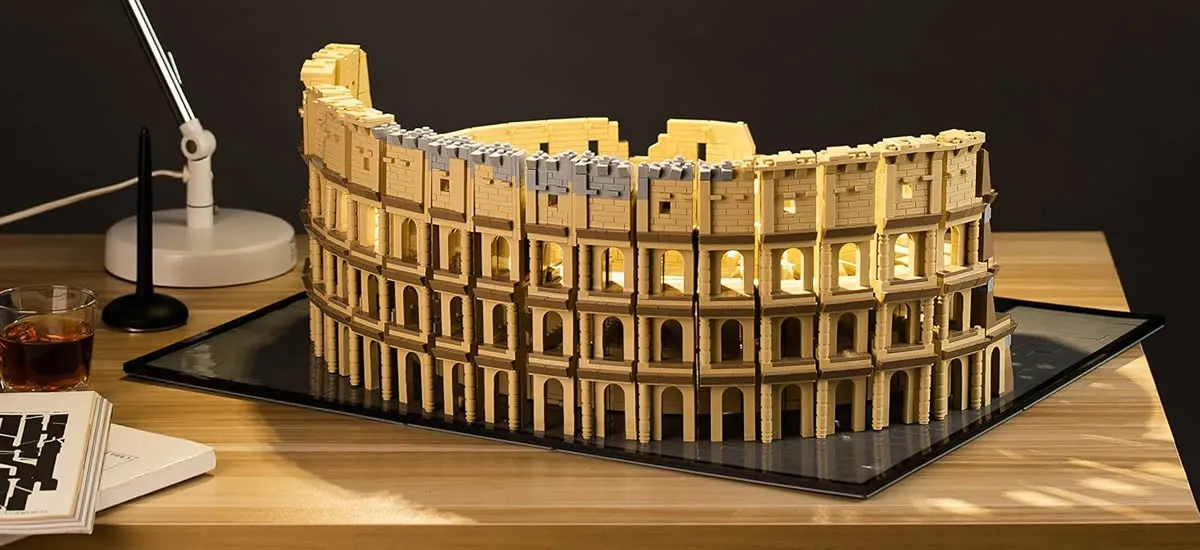 لگو مولدکینگ 22002 بنای تاریخی روم باستان Colosseum