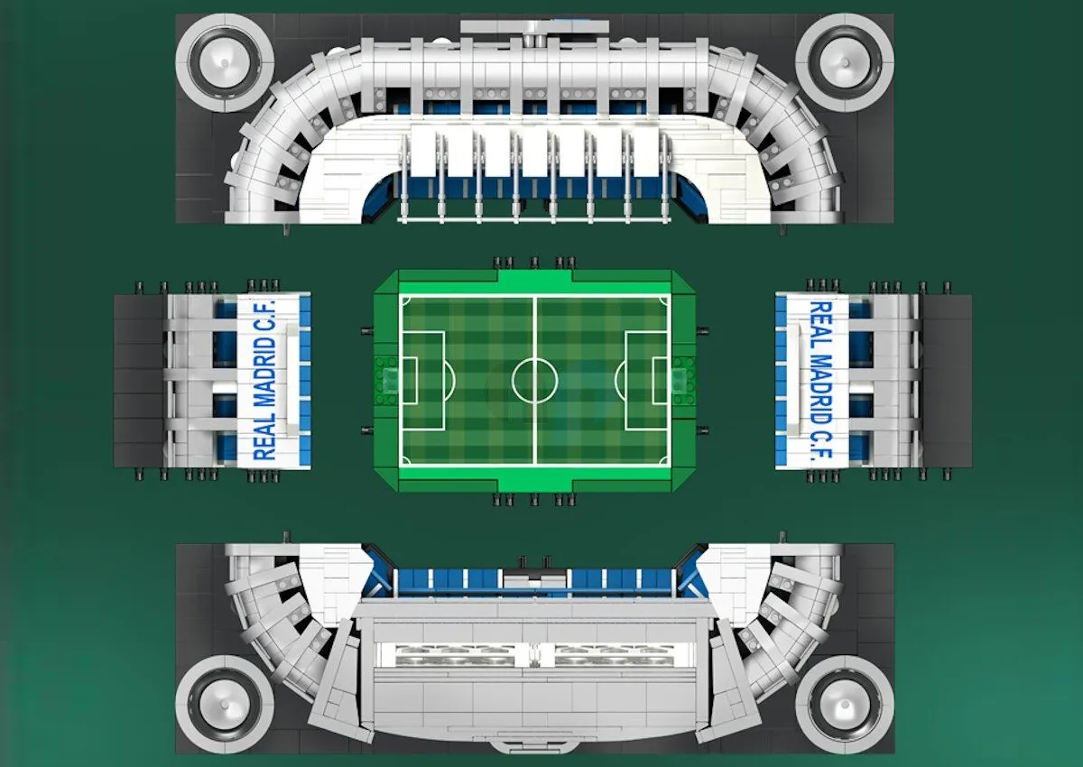 لگو مولدکینگ 22026 استادیوم سانتیاگو برنابئو Santiago Bernabeu Stadium