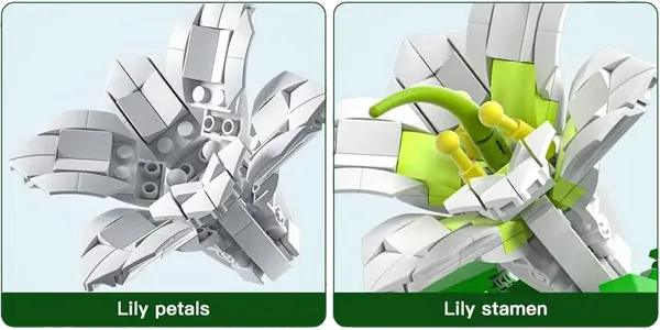 لگو مولدکینگ 24001 گل لیلیوم Lily