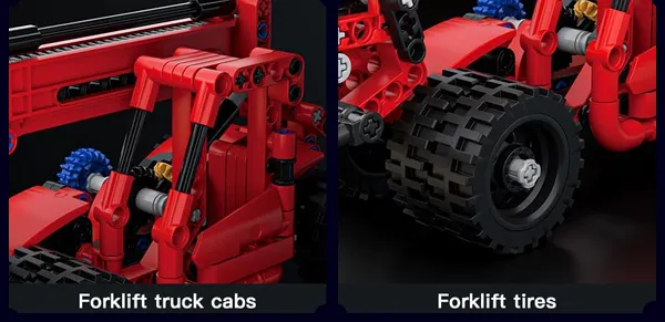 لگو مولدکینگ 24016 ماشین لیفتراک مینیاتوری Telescopic Arm Forklift