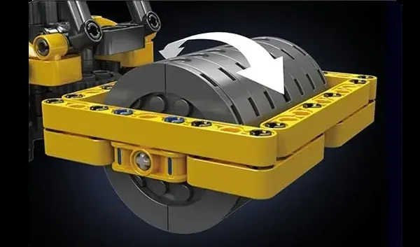 لگو مولدکینگ 24019 ماشین کمپکتور مینیاتوری Road Roller