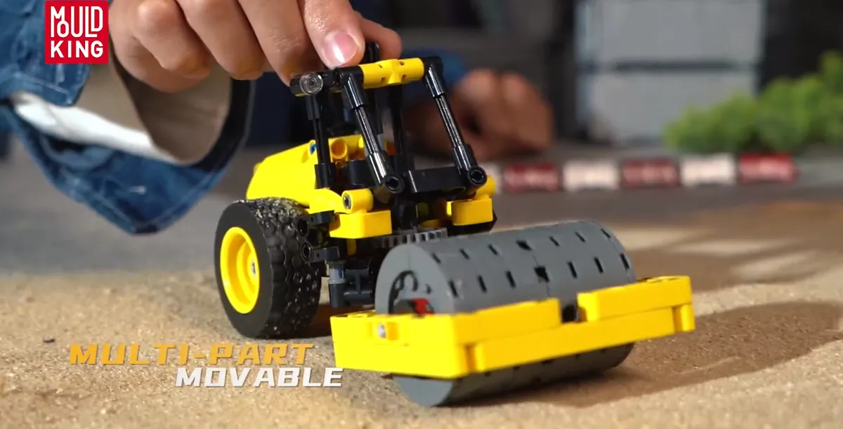 لگو مولدکینگ 24019 ماشین کمپکتور مینیاتوری Road Roller