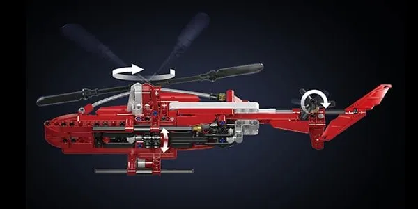 لگو مولدکینگ 24022 هلیکوپتر مینیاتوری Sparrow Helicopter