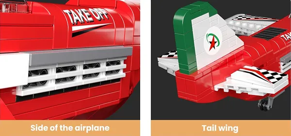 لگو مولدکینگ 24058 هواپیما مینی Racing Airplane